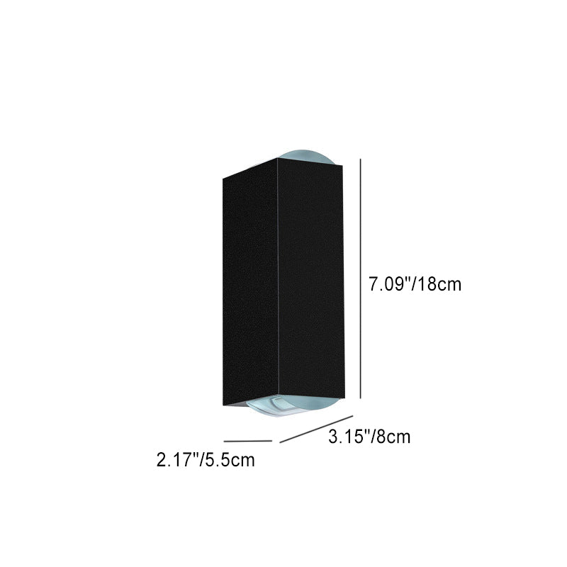 Modern Waterproof Black Outdoor Wall Light | Energy-Efficient LED Fixture 5
