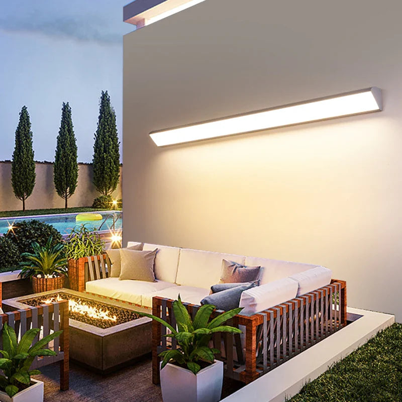 Modern Waterproof LED Outdoor Wall Light | Energy-Efficient Exterior Lighting 0