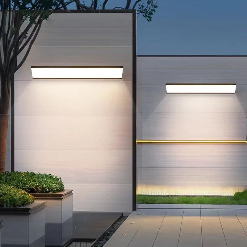 Modern Waterproof LED Outdoor Wall Light | Energy-Efficient Exterior Lighting 2
