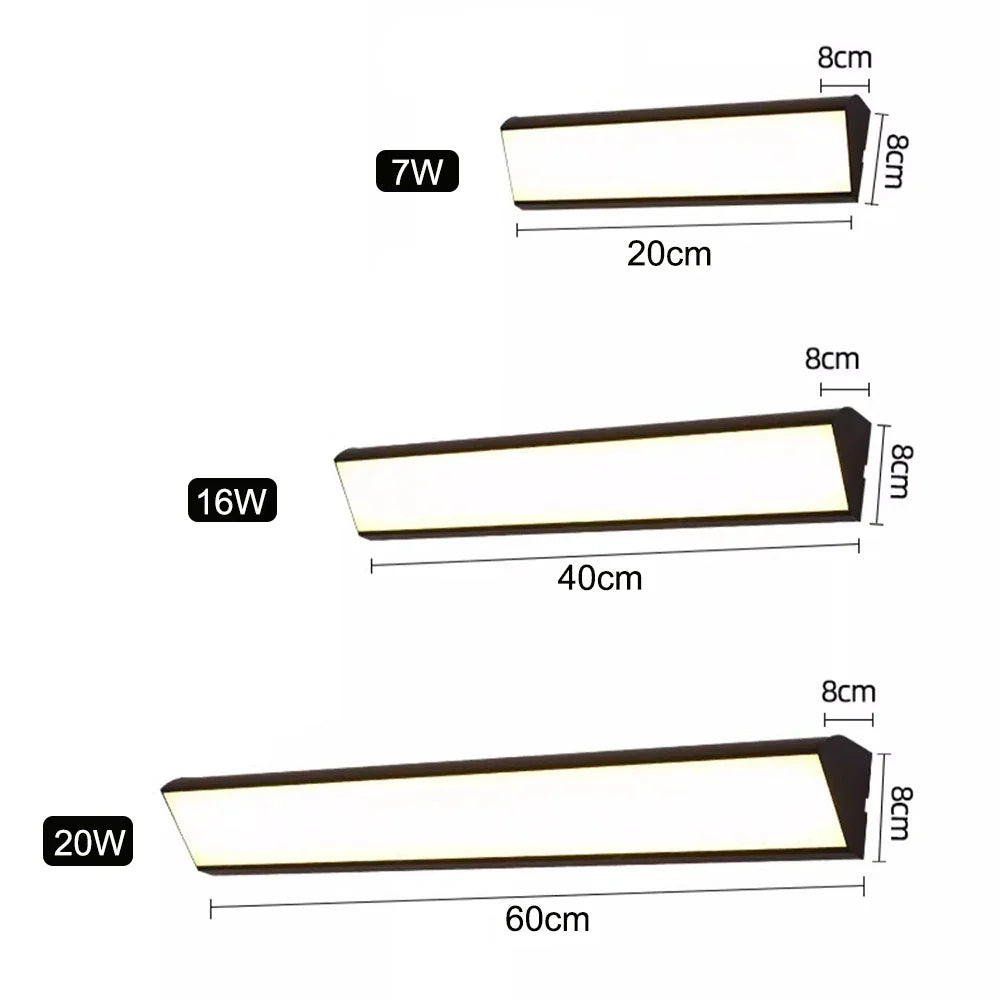 Modern Waterproof LED Outdoor Wall Light | Energy-Efficient Exterior Lighting 5