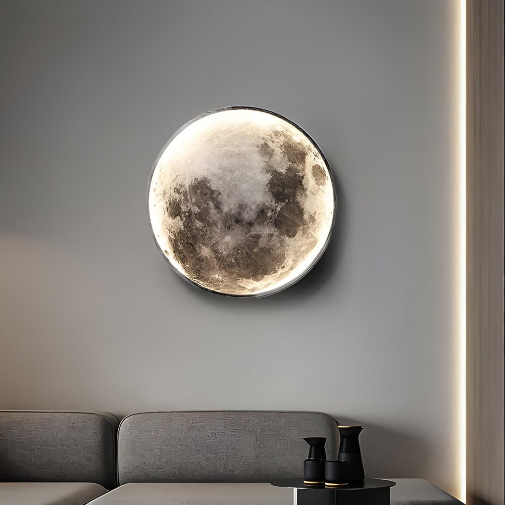 Artistic Moon Wall Lamp | LED Wall Sconce Lighting & Decorative Wall Lights 3