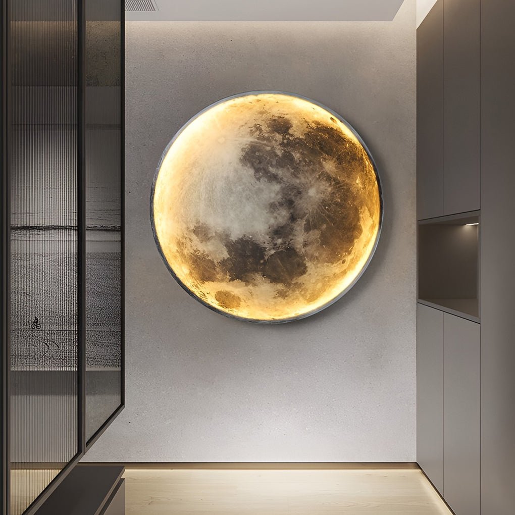 Artistic Moon Wall Lamp | LED Wall Sconce Lighting & Decorative Wall Lights 4