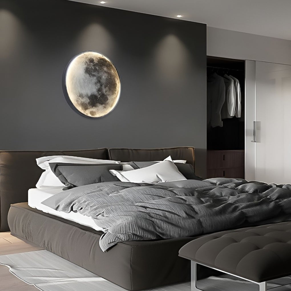Artistic Moon Wall Lamp | LED Wall Sconce Lighting & Decorative Wall Lights 5