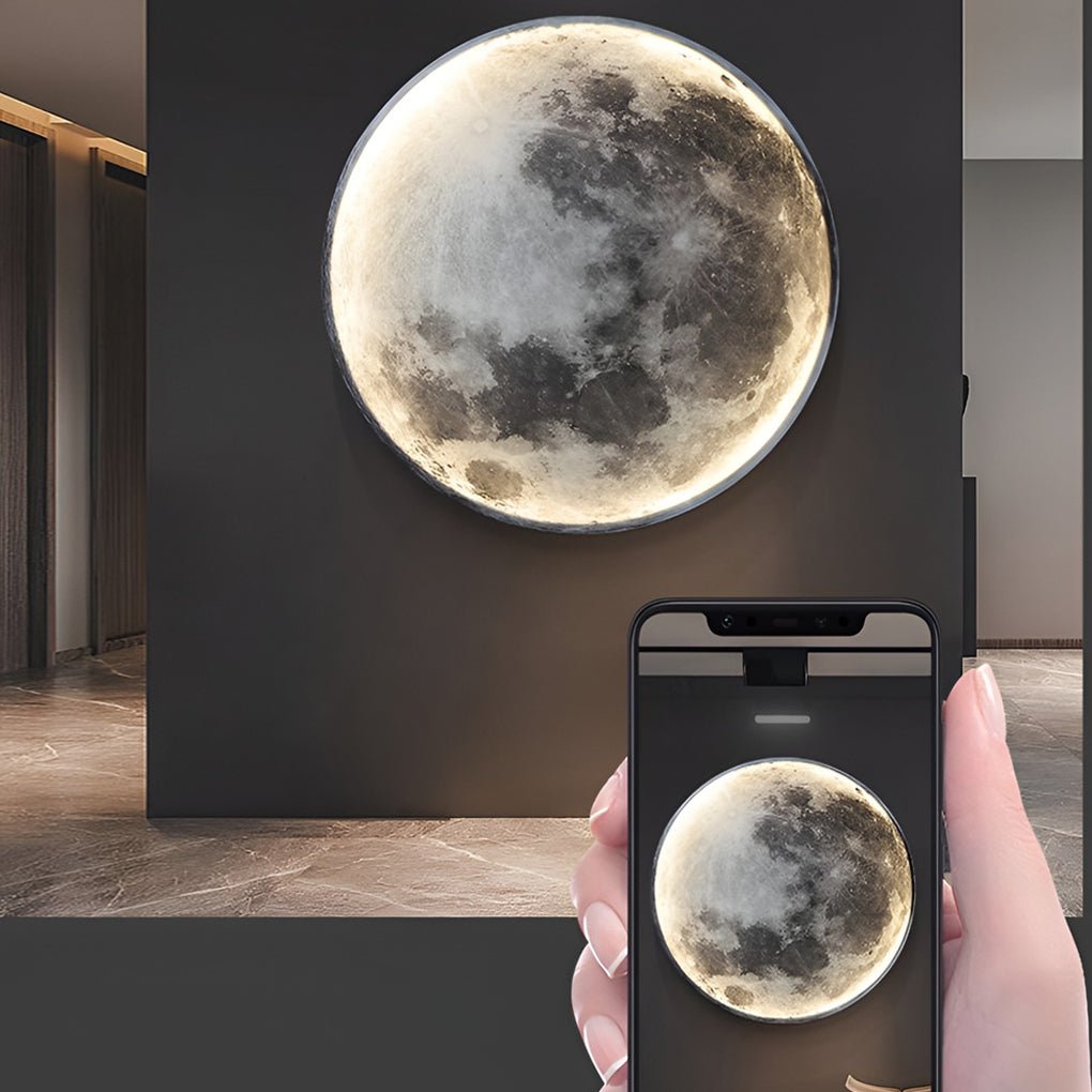 Artistic Moon Wall Lamp | LED Wall Sconce Lighting & Decorative Wall Lights 6