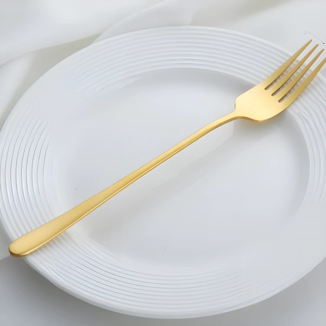 Elegant Stainless Steel Forks | Modern Design & Durable 0