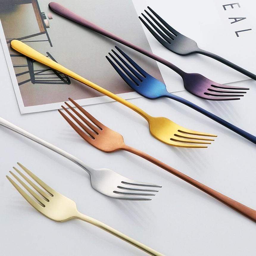 Elegant Stainless Steel Forks | Modern Design & Durable 8