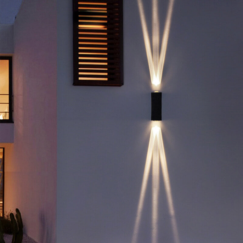 Modern Waterproof Black Outdoor Wall Light | Energy-Efficient LED Fixture 1