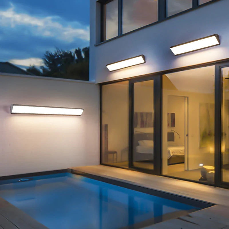 Modern Waterproof LED Outdoor Wall Light | Energy-Efficient Exterior Lighting 1