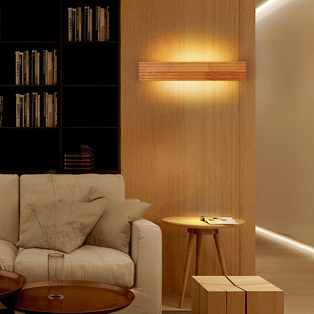 Modern Wooden LED Wall Light | Stylish Wall Sconces & Energy-Efficient Illumination 3